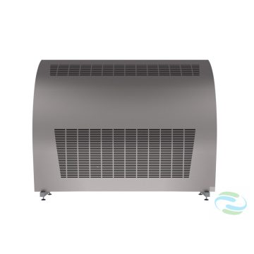 Microwell DRY-1200-Metal kompakt falra és falon keresztül szerelhető uszoda páramentesítő