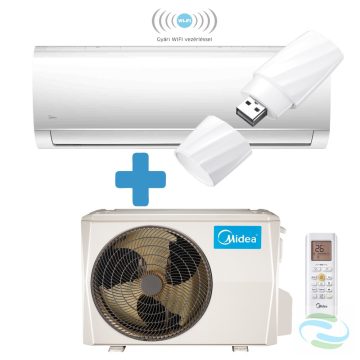 Midea Blanc MA1X-12-SP-WIFI  Inverteres oldalfali split